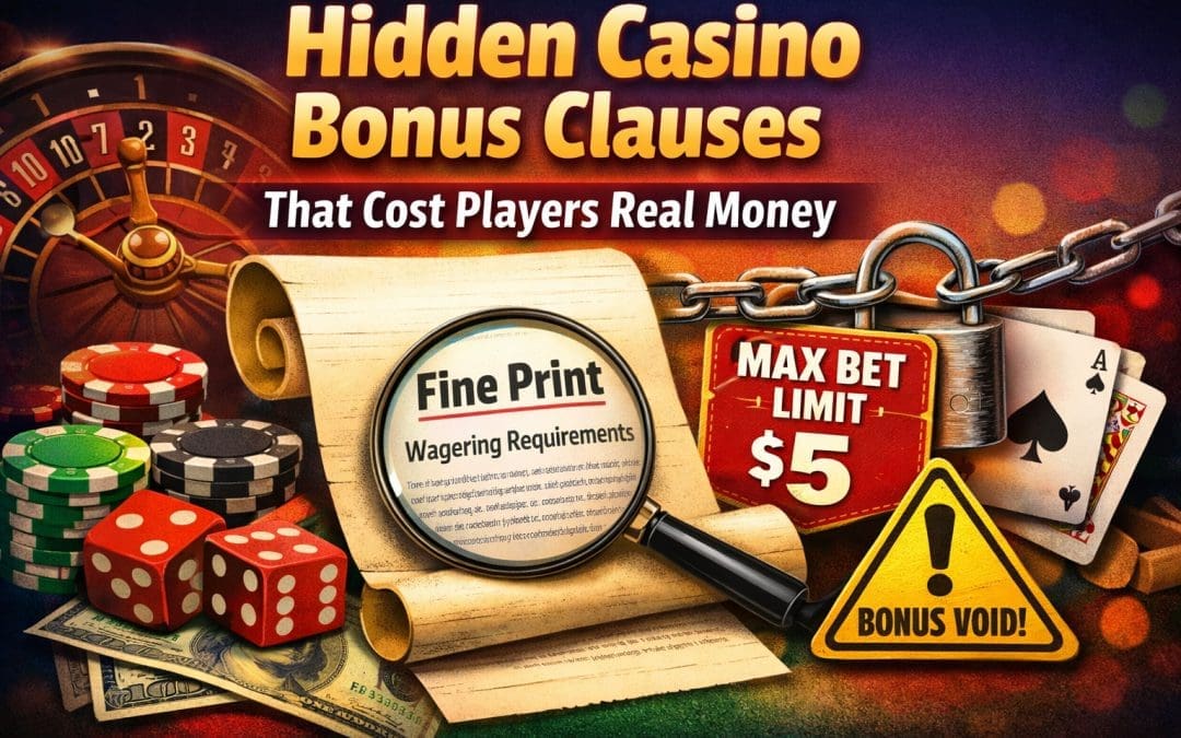 Hidden Clauses That Make You Lose Casino Bonuses